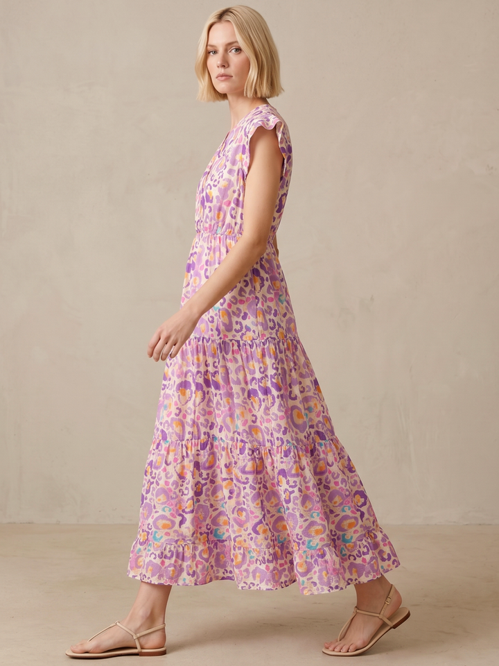 Tahoe Tiered Midi Dress