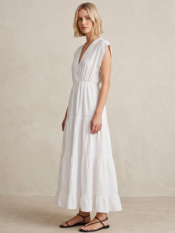 Tahoe Tiered Midi Dress