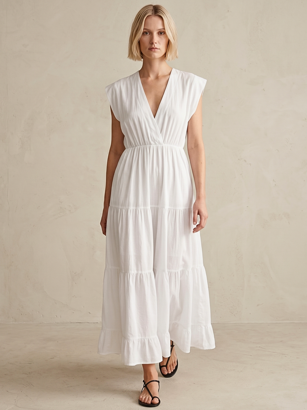 Tahoe Tiered Midi Dress