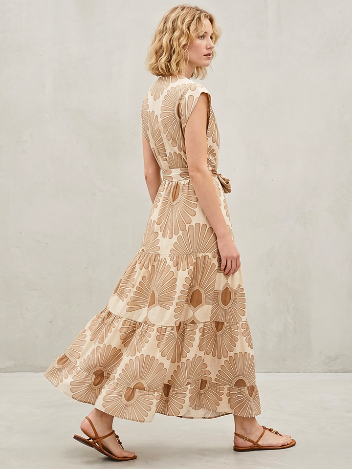 Tahoe Tiered Midi Dress