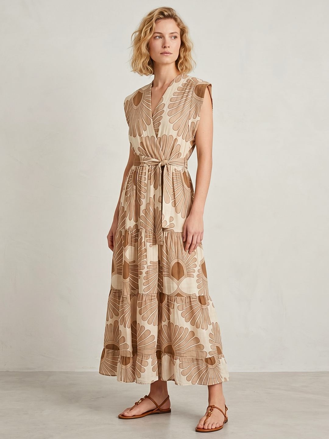 Tahoe Tiered Midi Dress