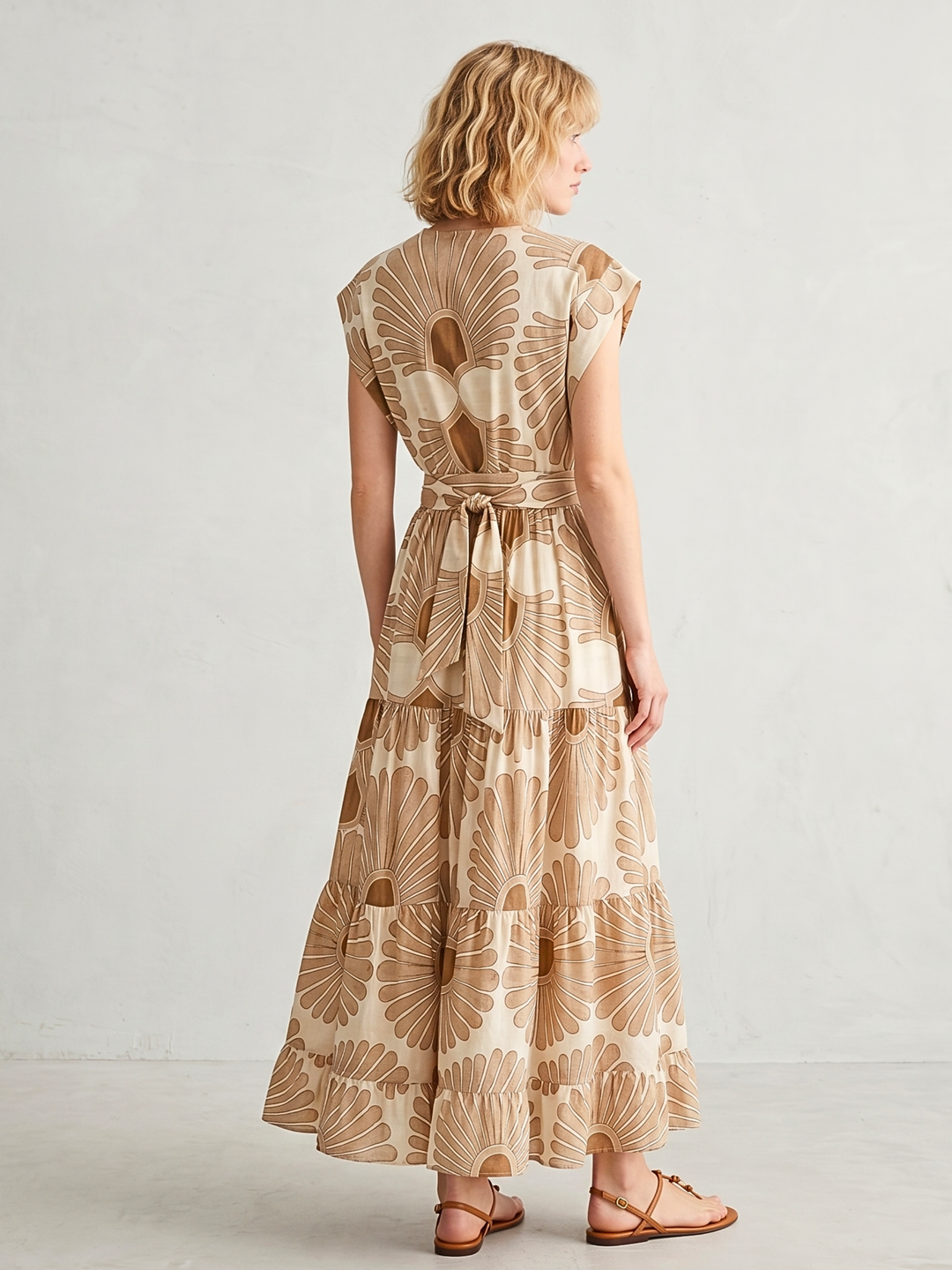 Tahoe Tiered Midi Dress