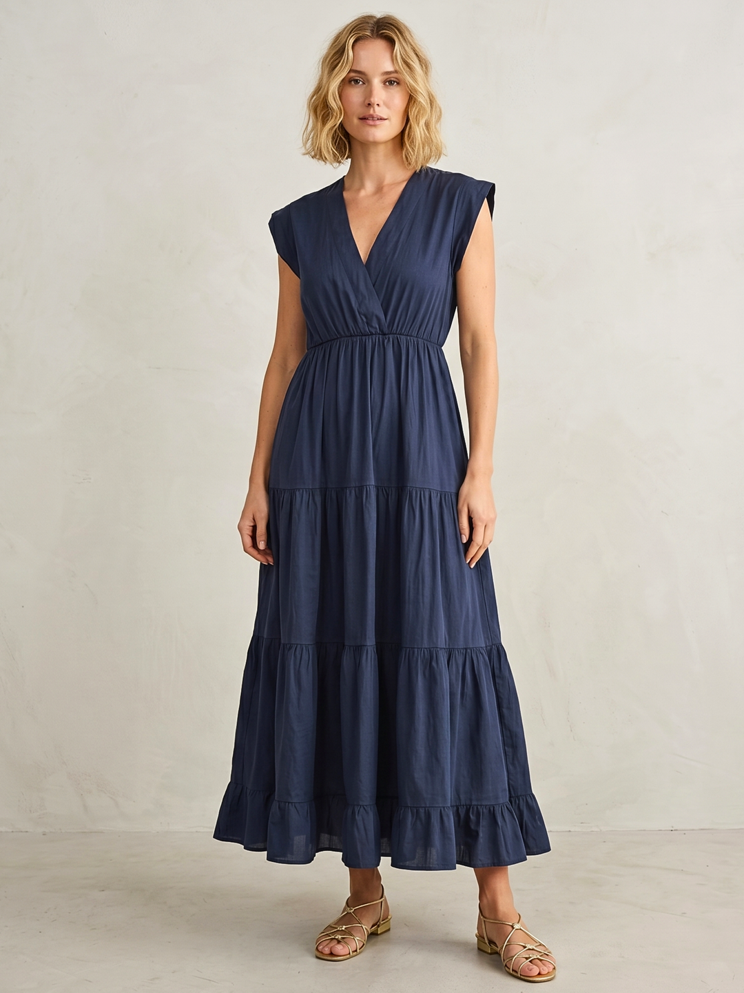 Tahoe Tiered Midi Dress