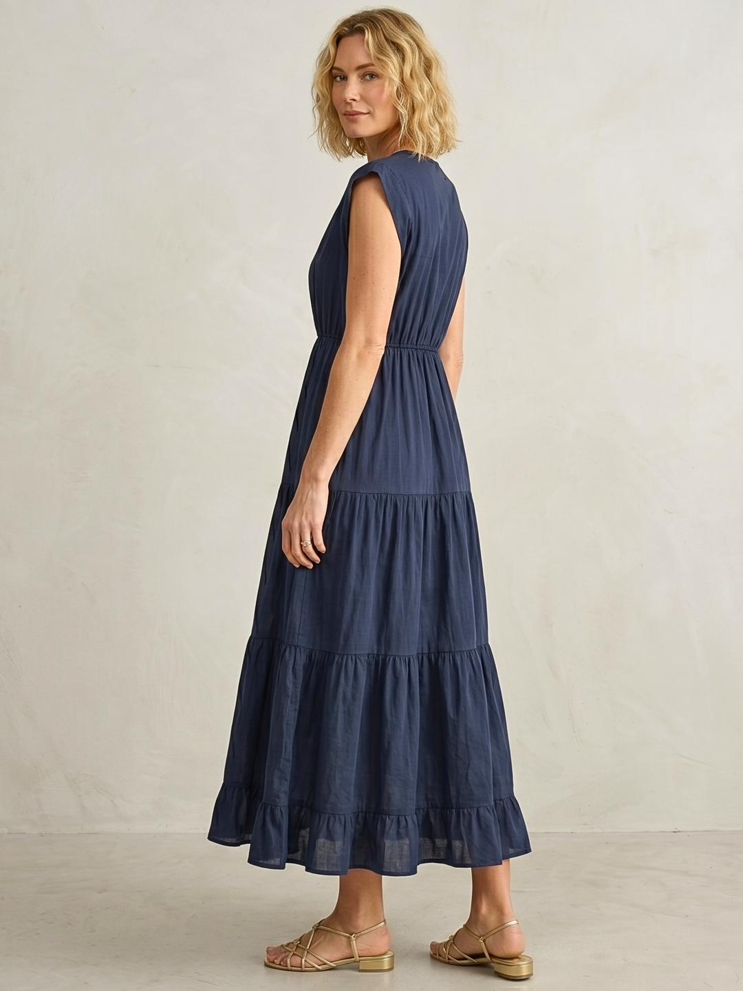 Tahoe Tiered Midi Dress