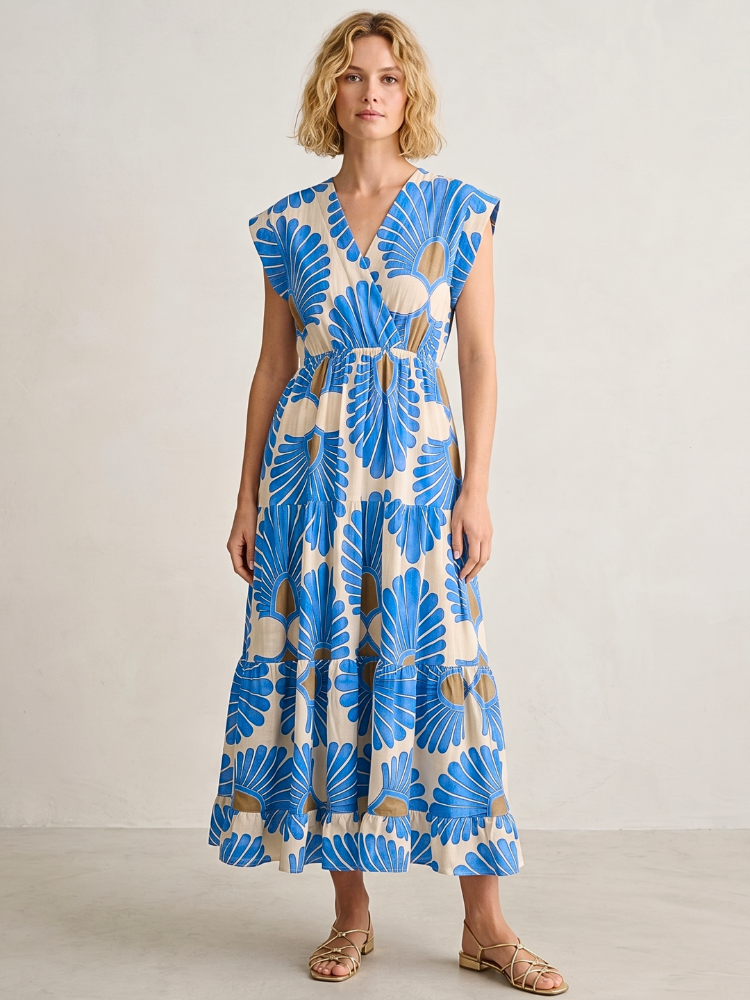 Tahoe Tiered Midi Dress