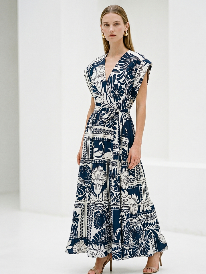 Tahoe Tiered Midi Dress