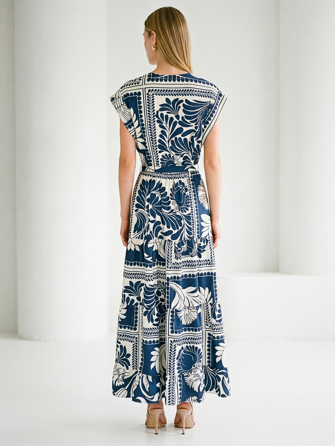 Tahoe Tiered Midi Dress