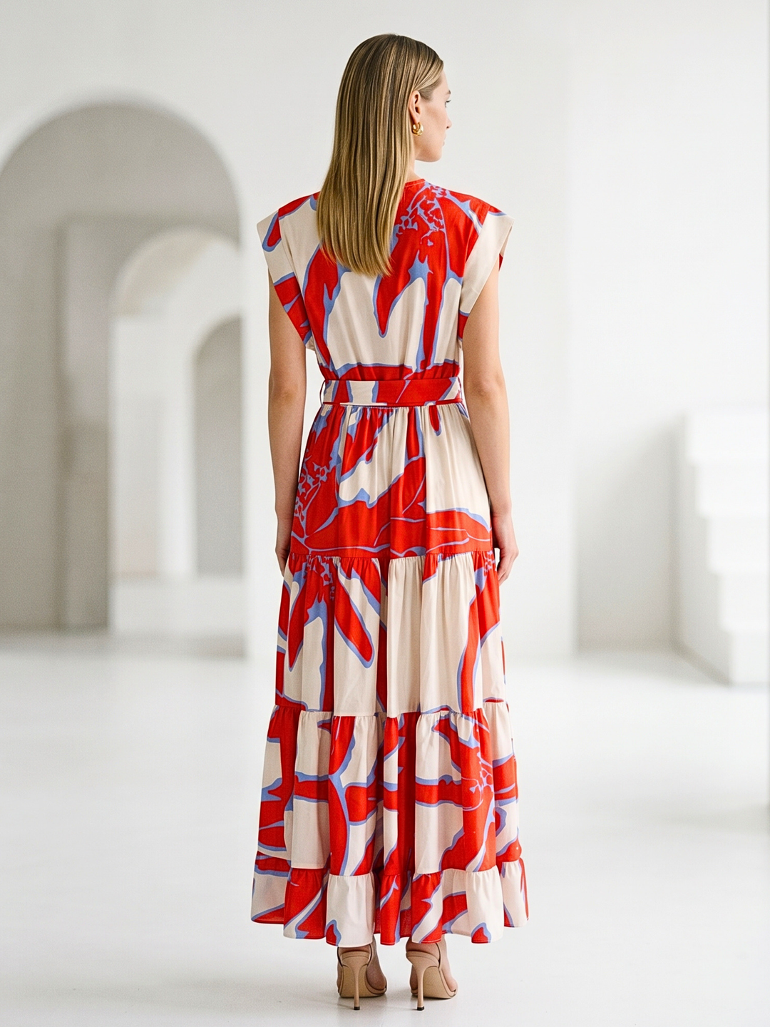 Tahoe Tiered Midi Dress