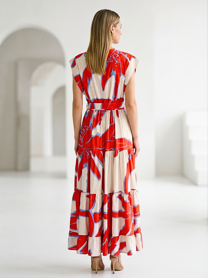 Tahoe Tiered Midi Dress