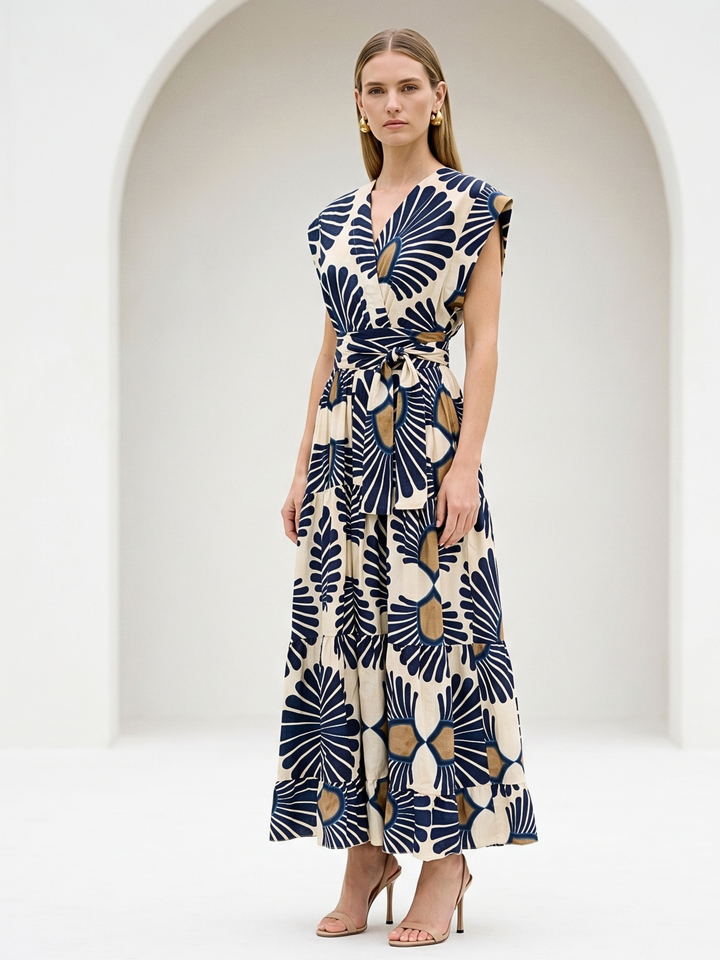 Tahoe Tiered Midi Dress