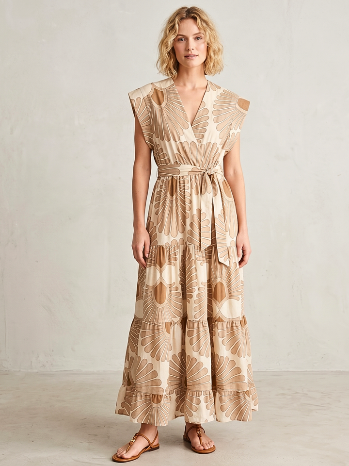 Tahoe Tiered Midi Dress