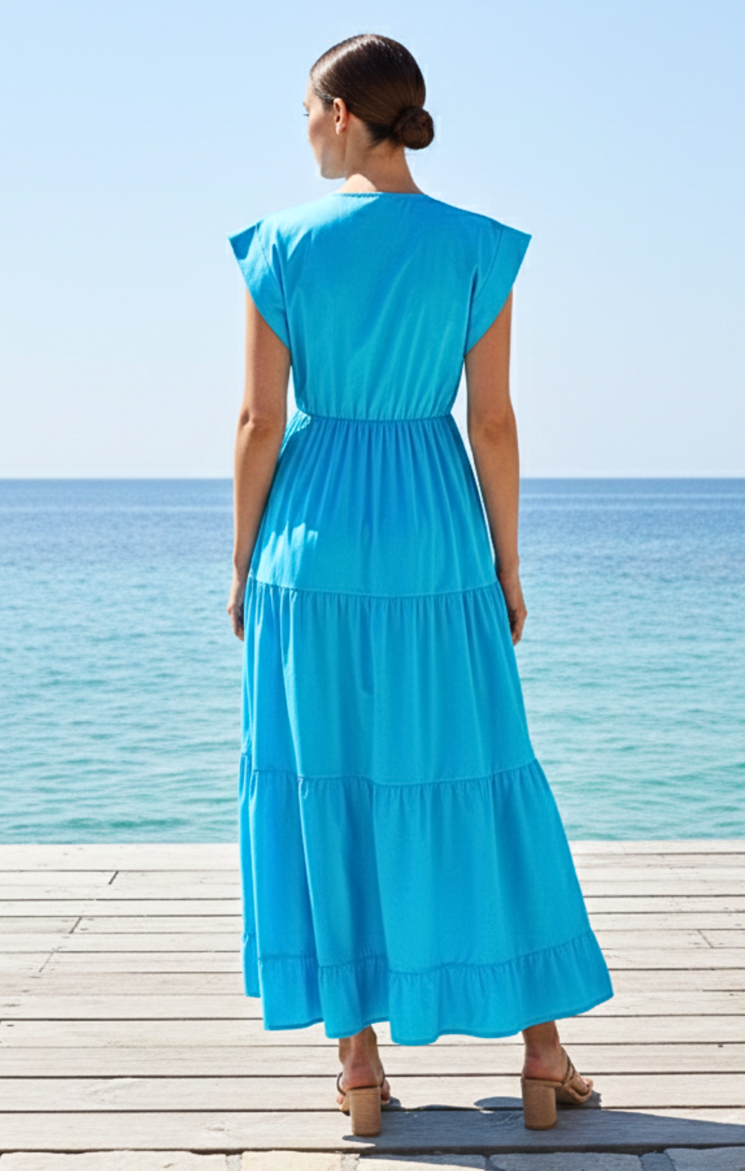 Tahoe Tiered Midi Dress