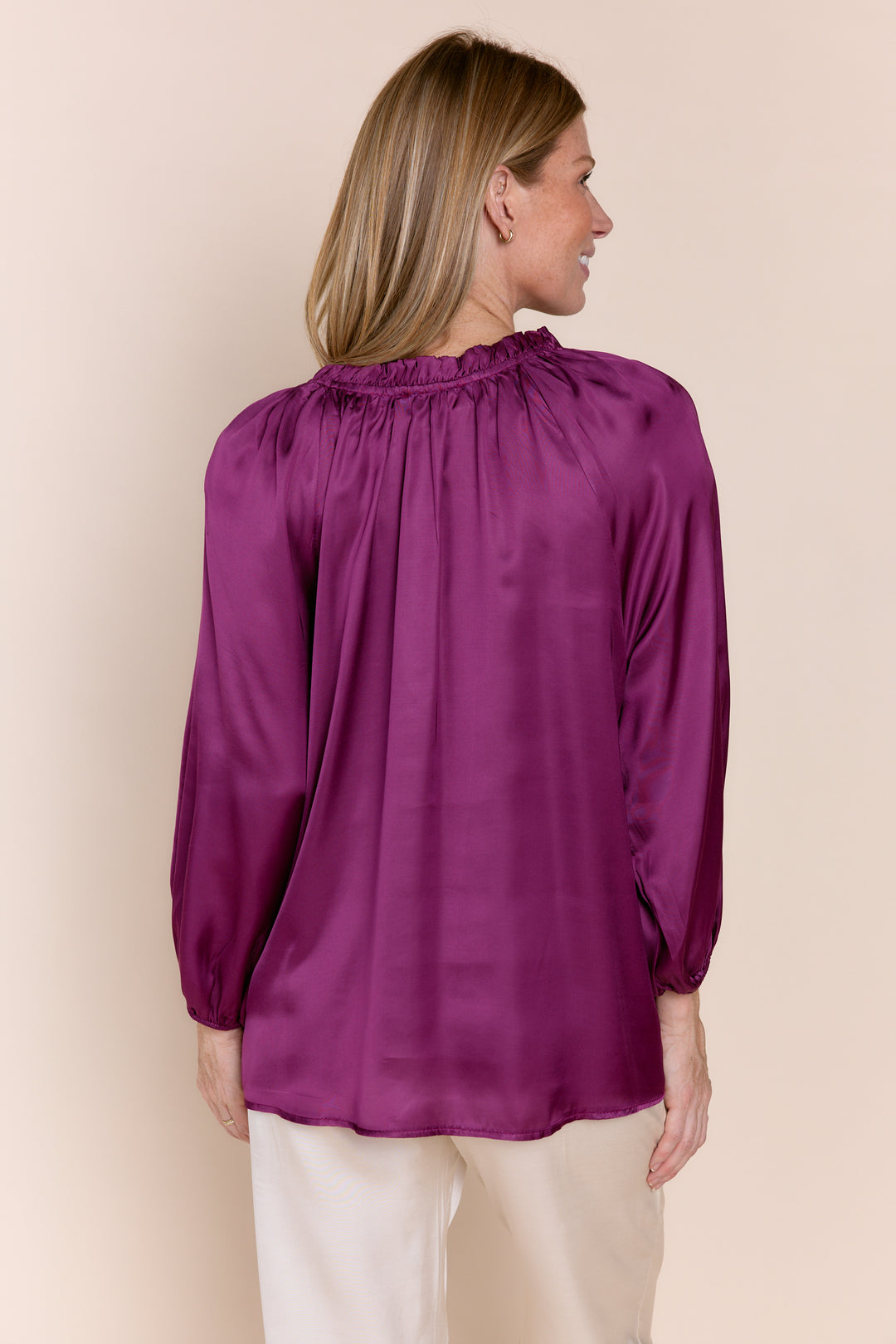 Gabriella Satin Top