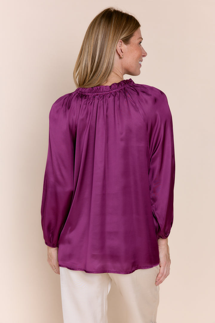 Gabriella Satin Top