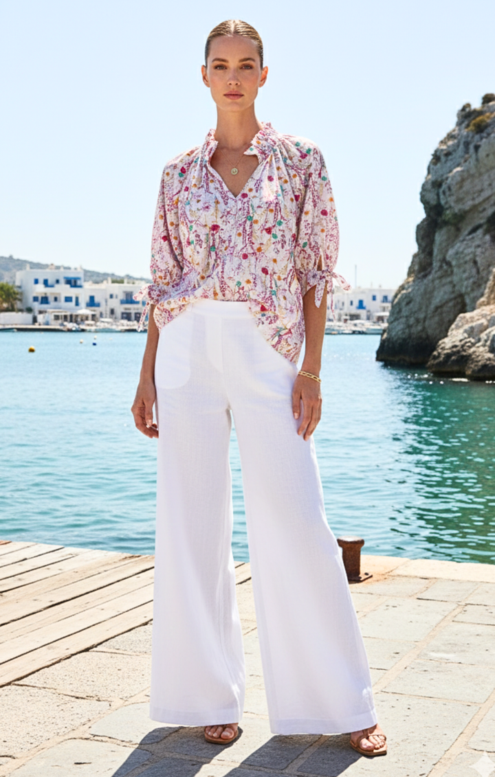 Eloise Ruffle Blouse