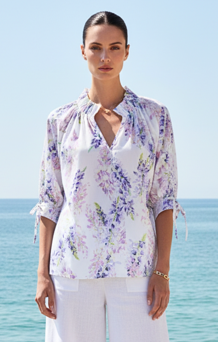 Eloise Ruffle Blouse