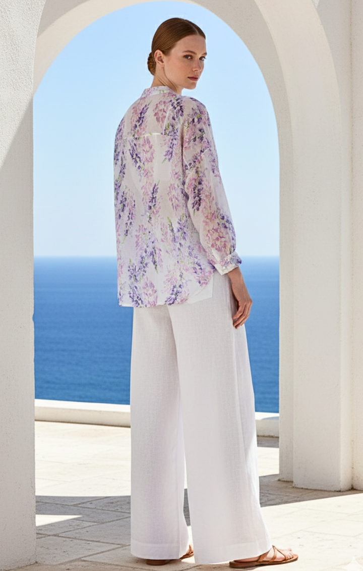 Marco Button-Down Boho  Shirt