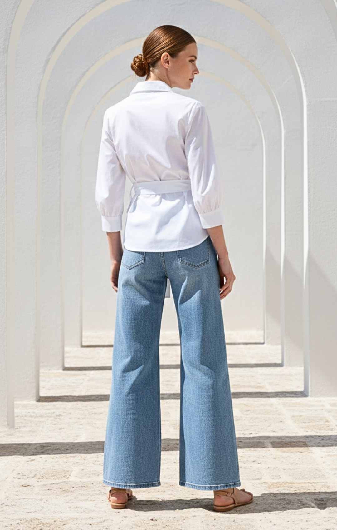 Monica Collard Wrap Blouse