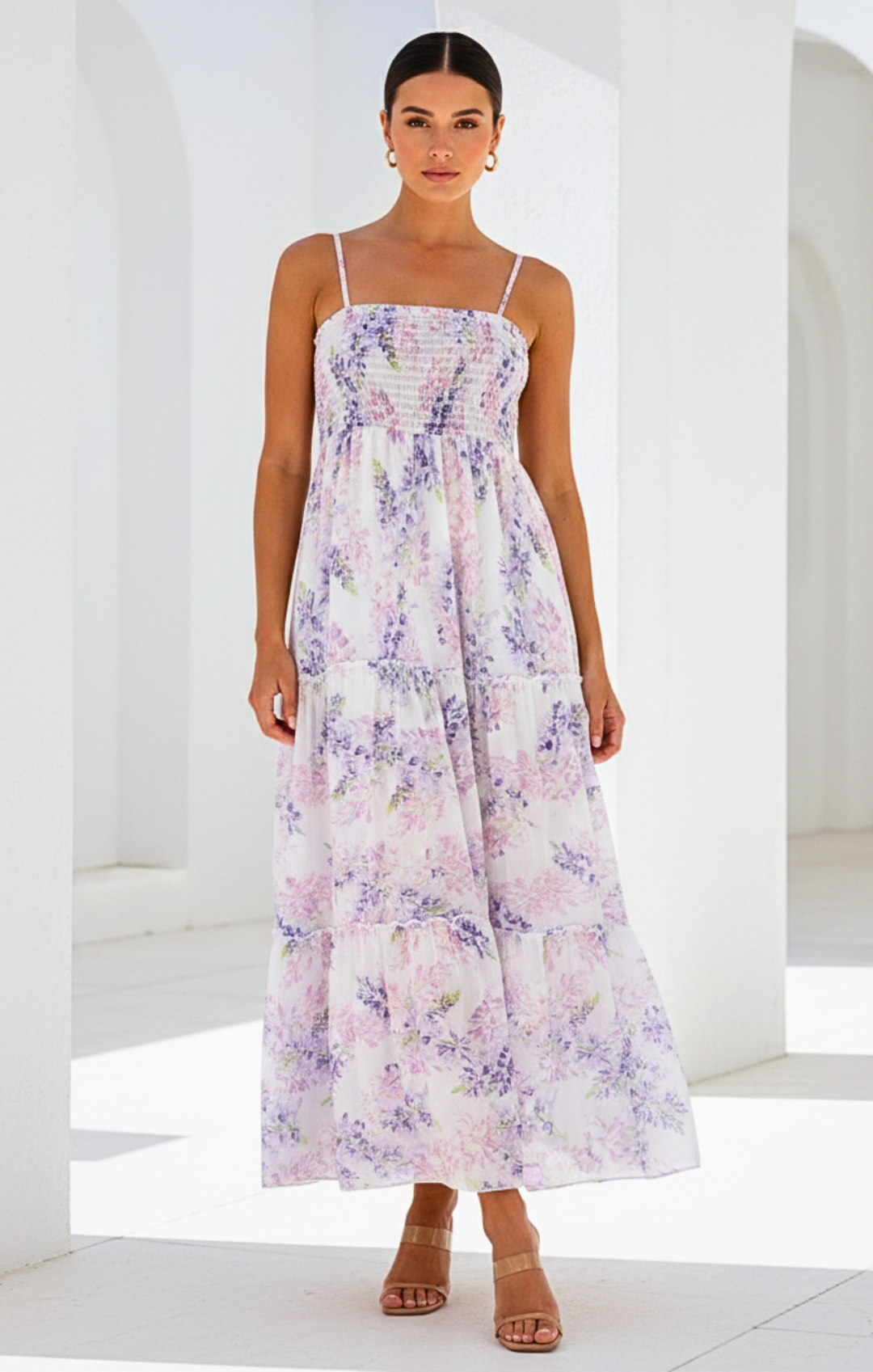 Cypress Tiered Maxi Dress