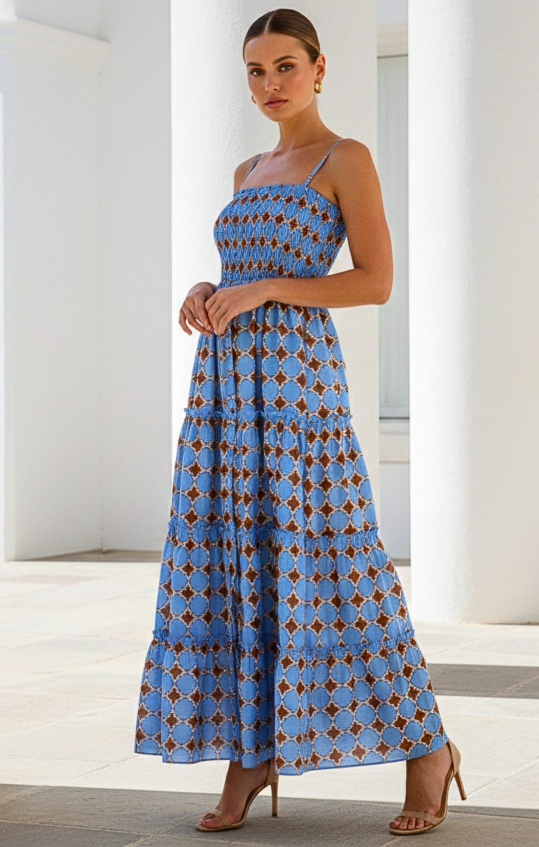 Cypress Tiered Maxi Dress