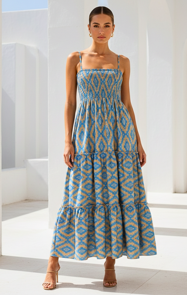 Cypress Tiered Maxi Dress