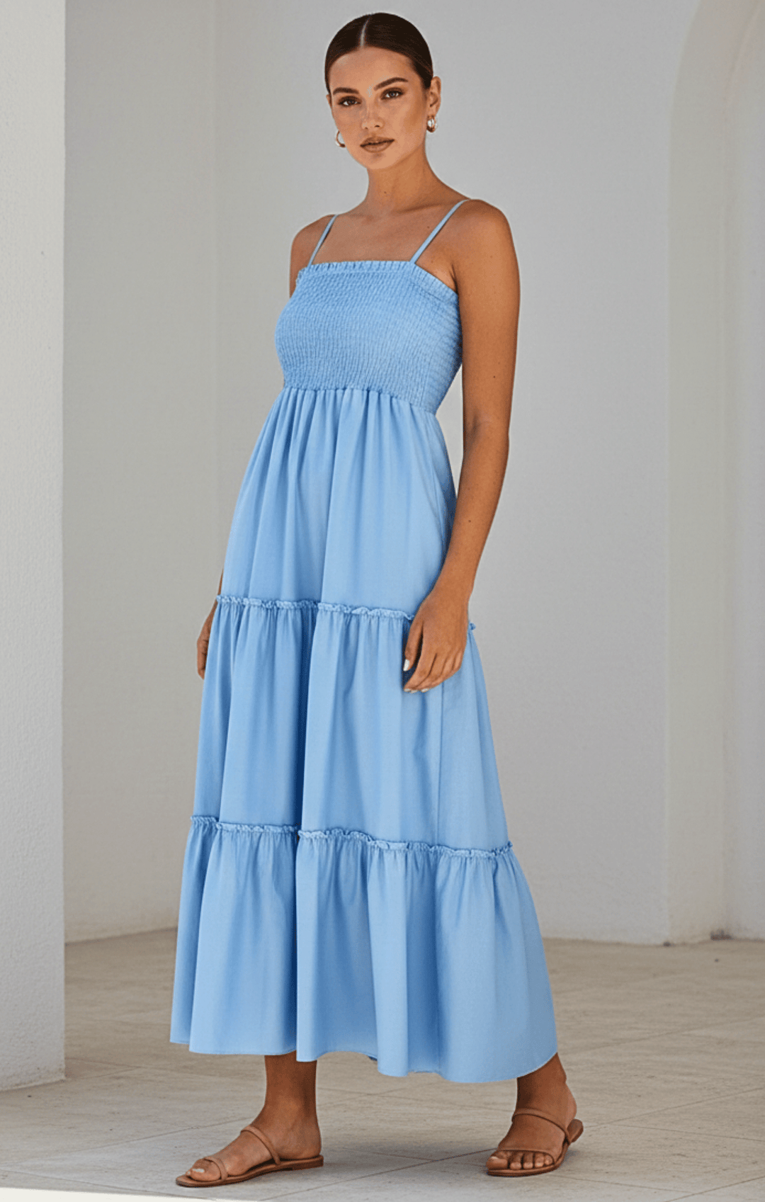 Cypress Tiered Maxi Dress