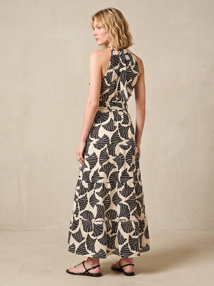 ROBERTA HALTER MAXI DRESS