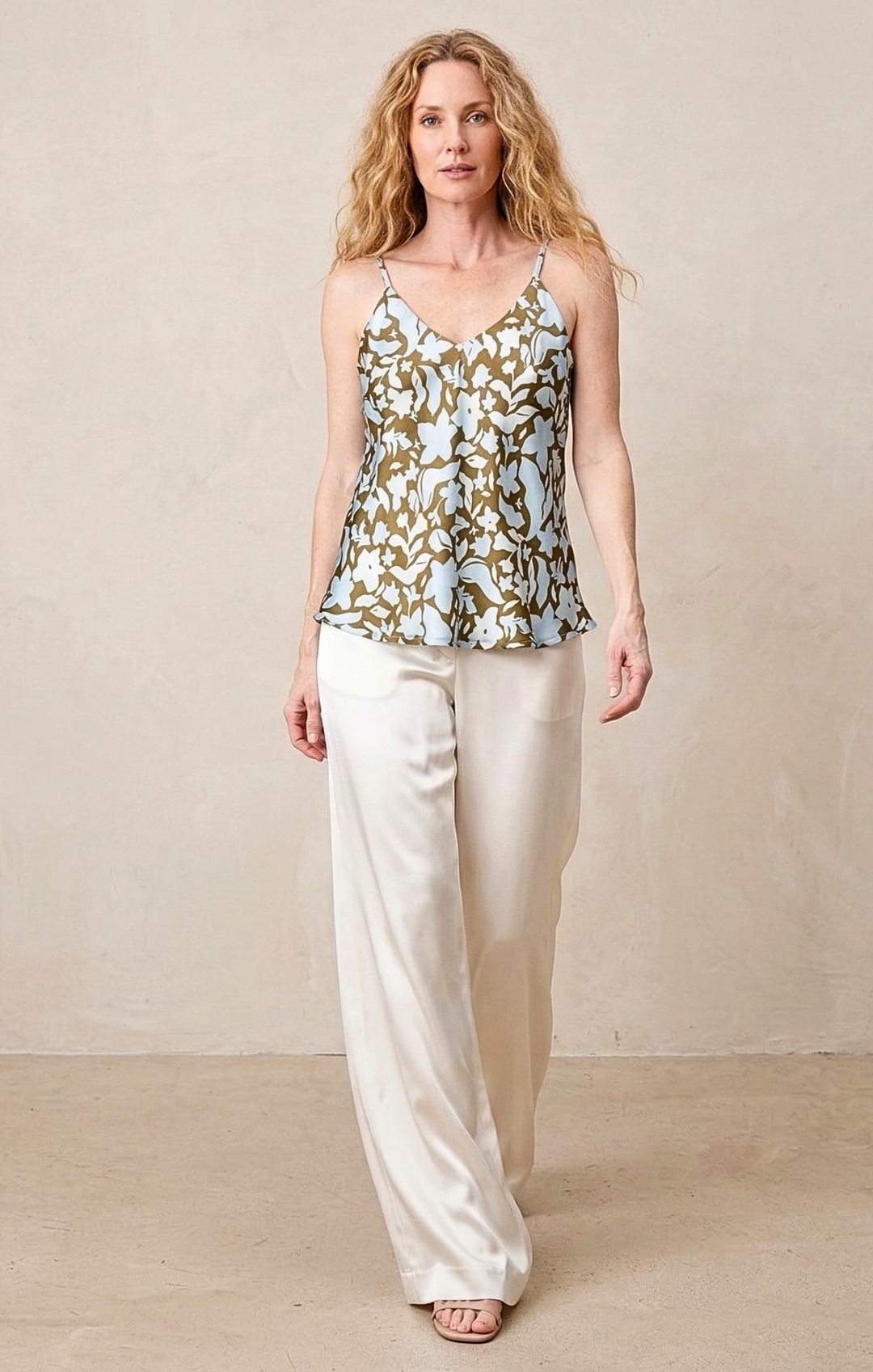 VIvian Satin Cami Top