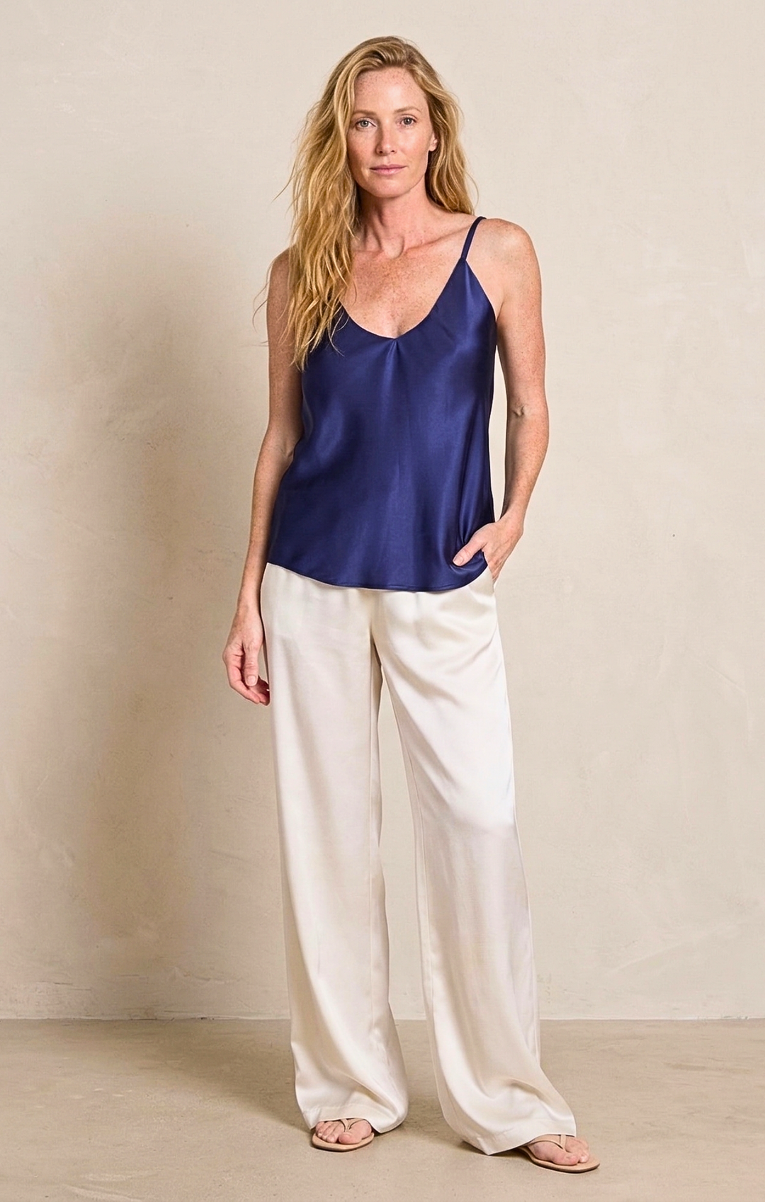 VIvian Satin Cami Top