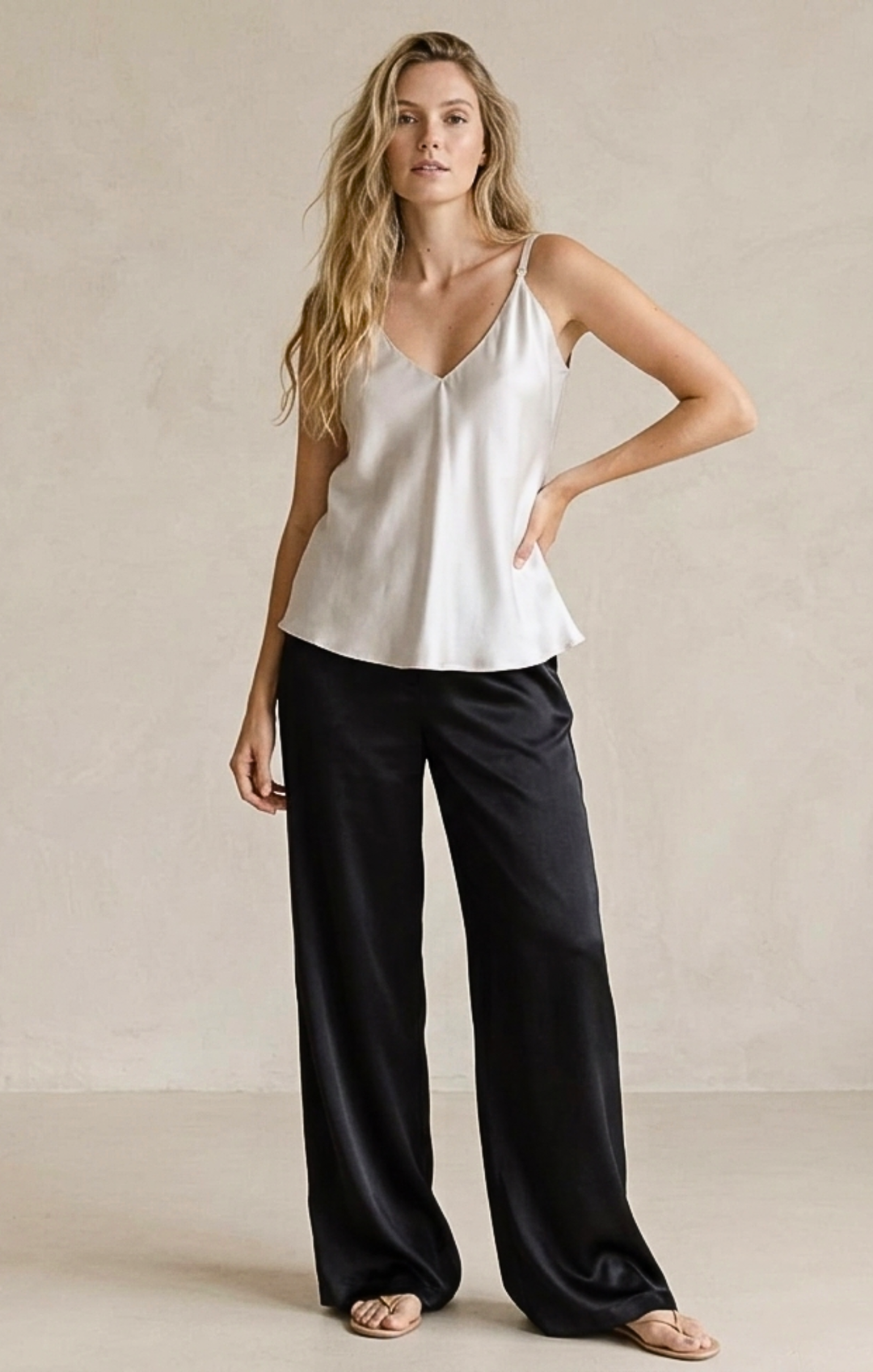 VIvian Satin Cami Top