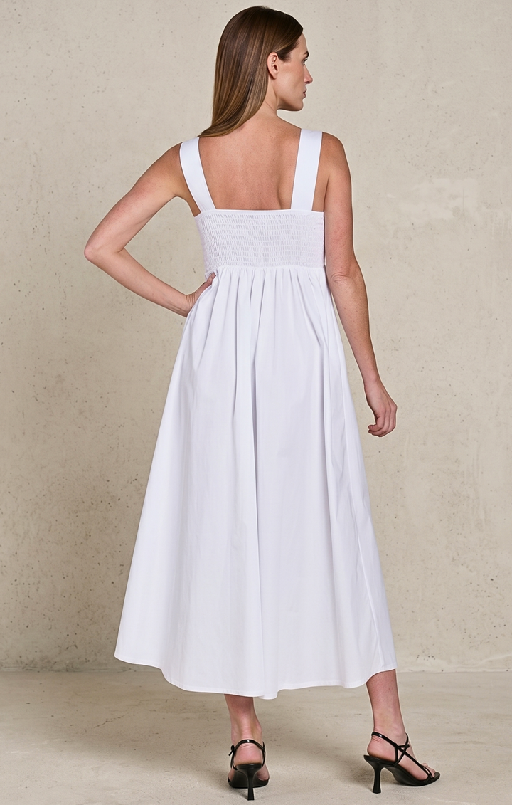 ZEILA SQUARE NECK DRESS