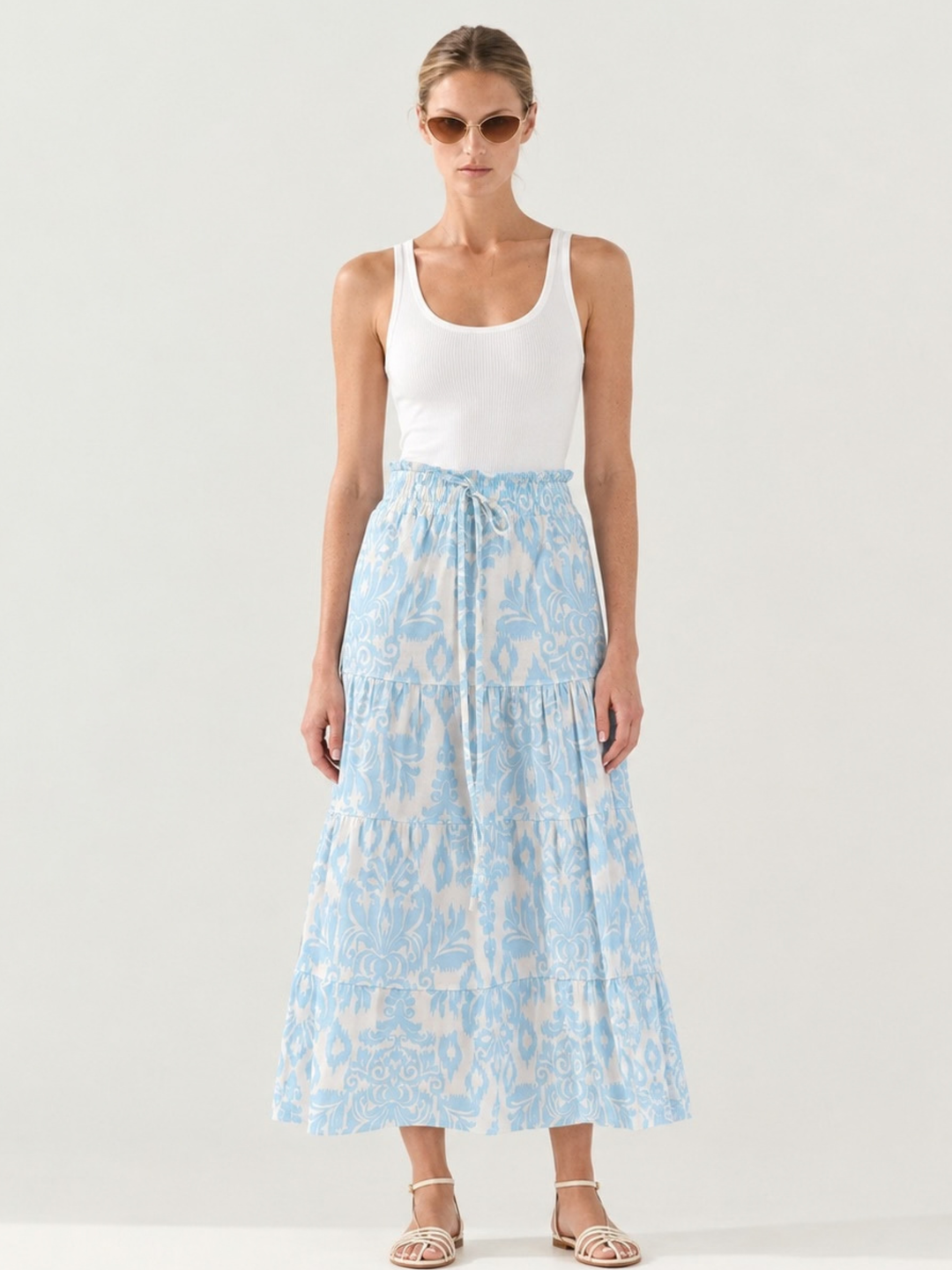 Amelia Tiered Maxi Skirt