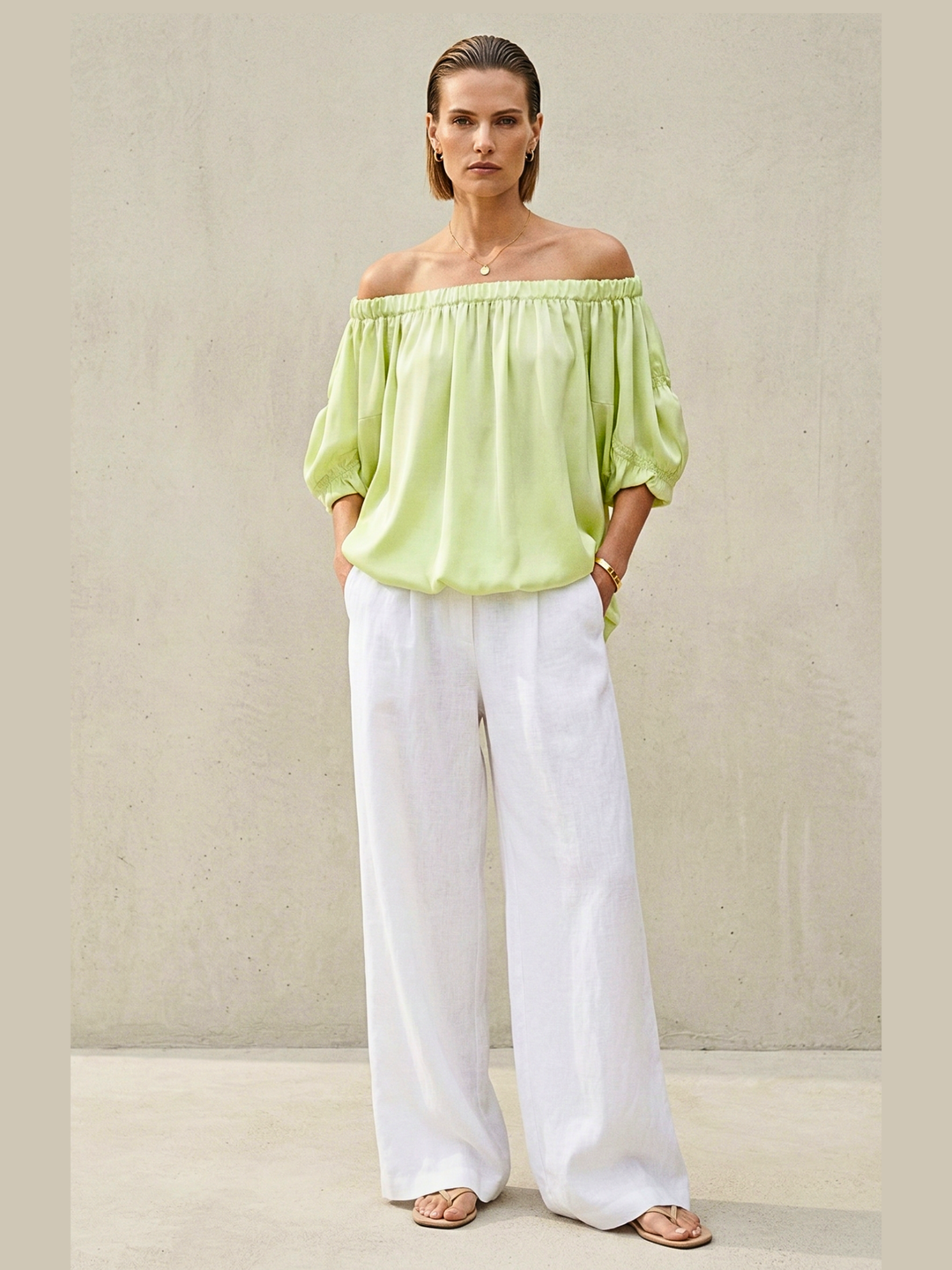 Andy Off-the-Shoulder Blouse