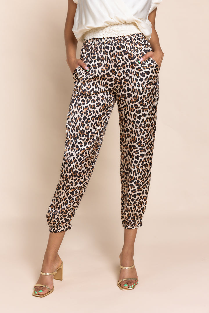 BROOKE | PANTS | BOTTOMS, Classics, FALL2024, Pants, PRINT, Satin | shop-sofia
