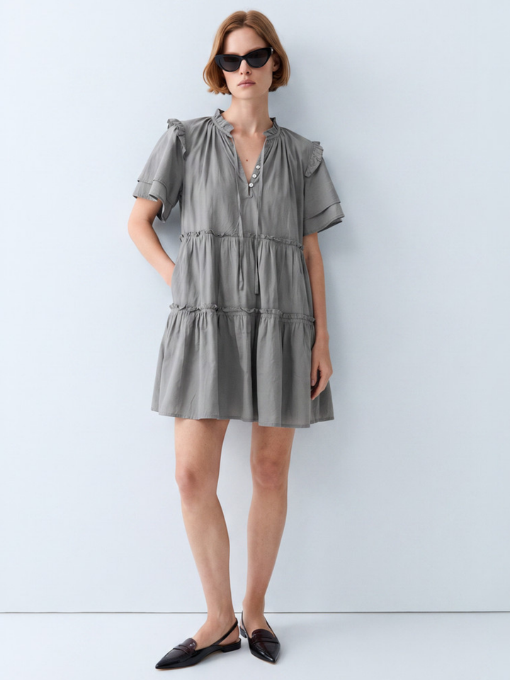 MADRID TIERED MINI DRESS