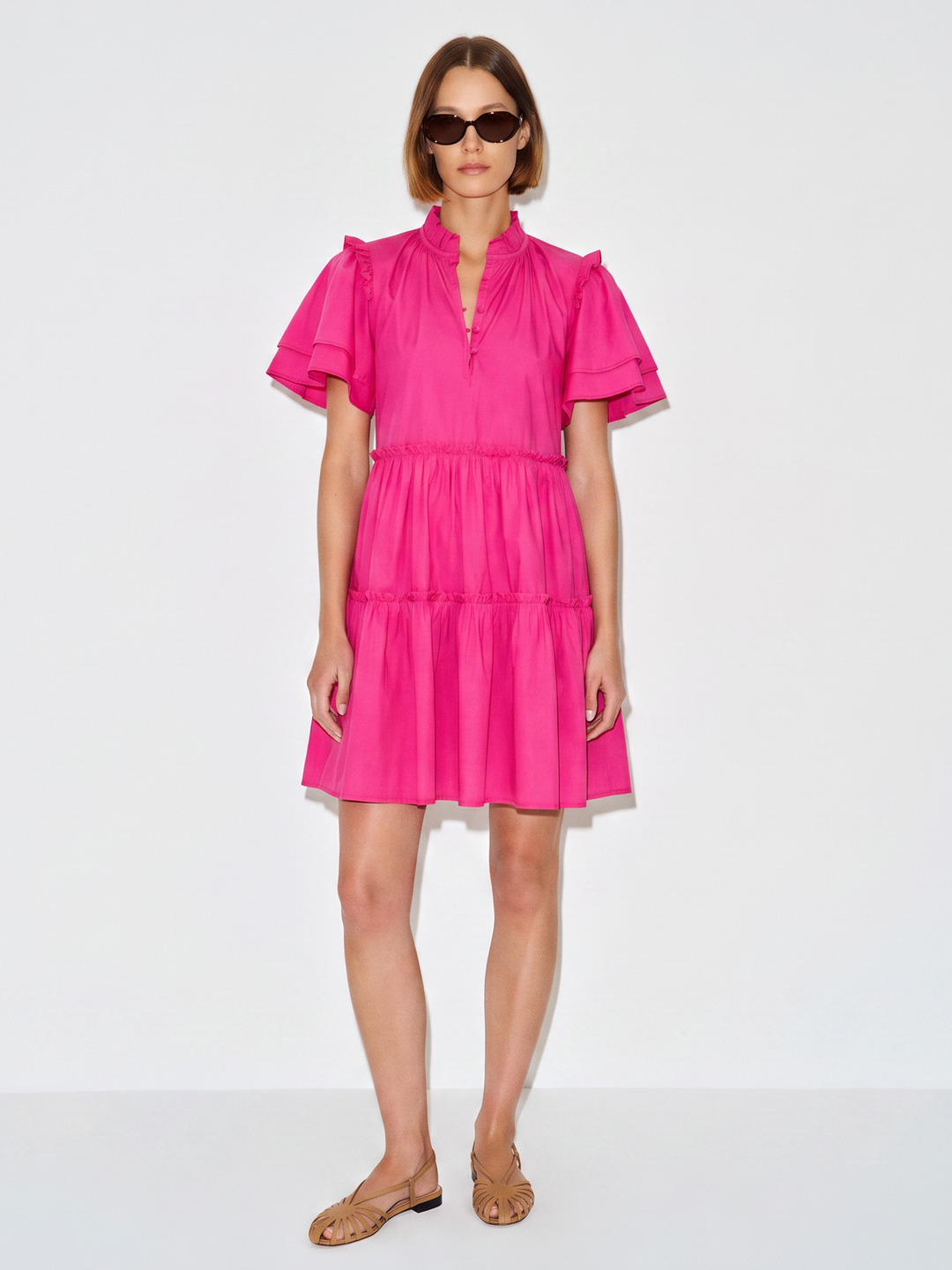 MADRID TIERED MINI DRESS