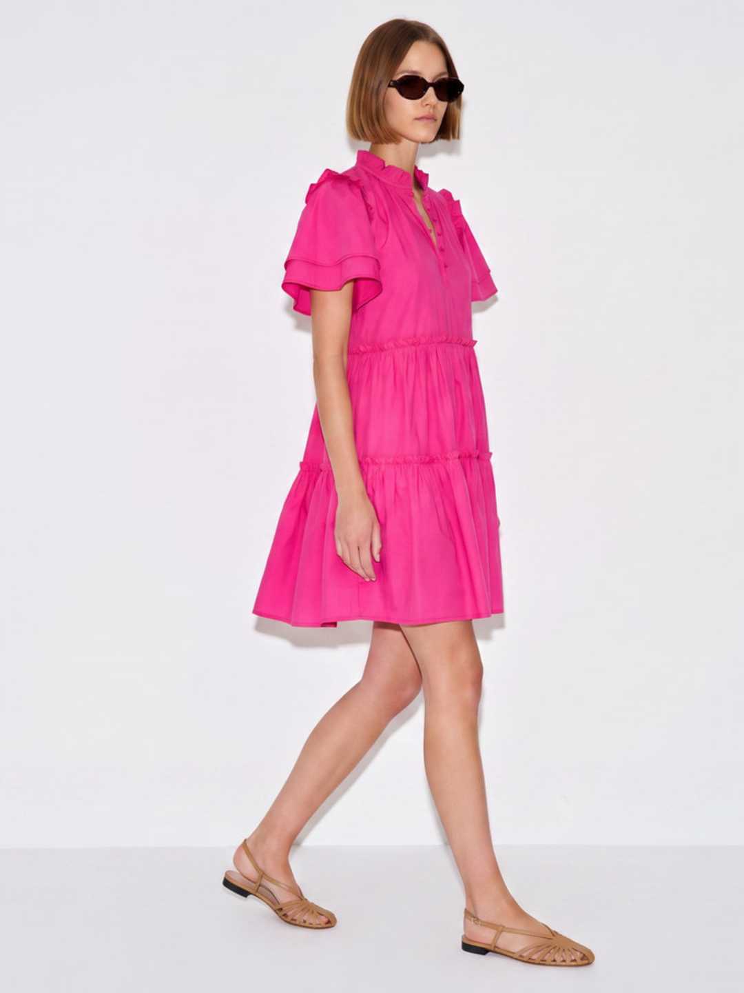 MADRID TIERED MINI DRESS