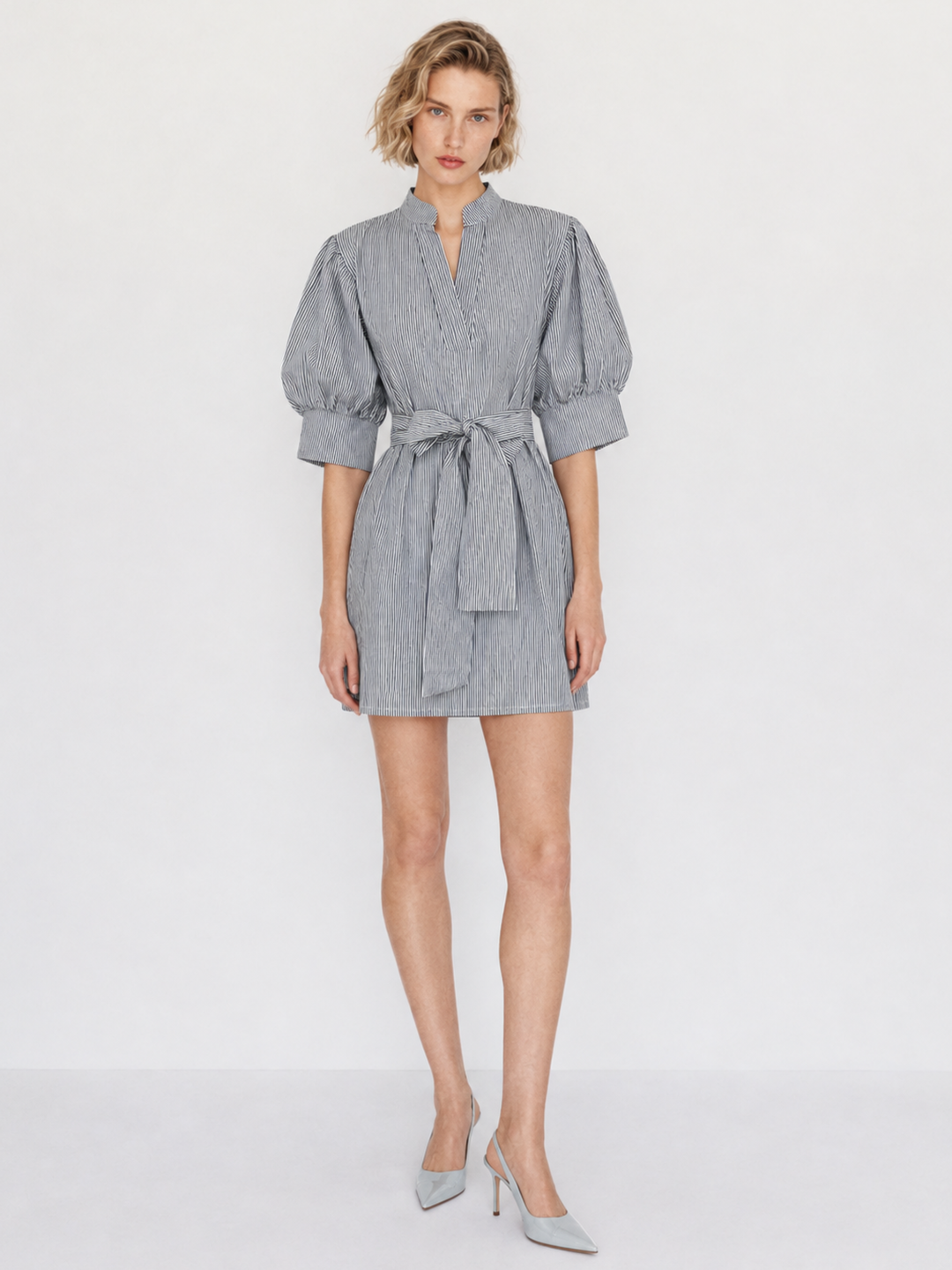 MASHA COTTON BELTED DRESS
