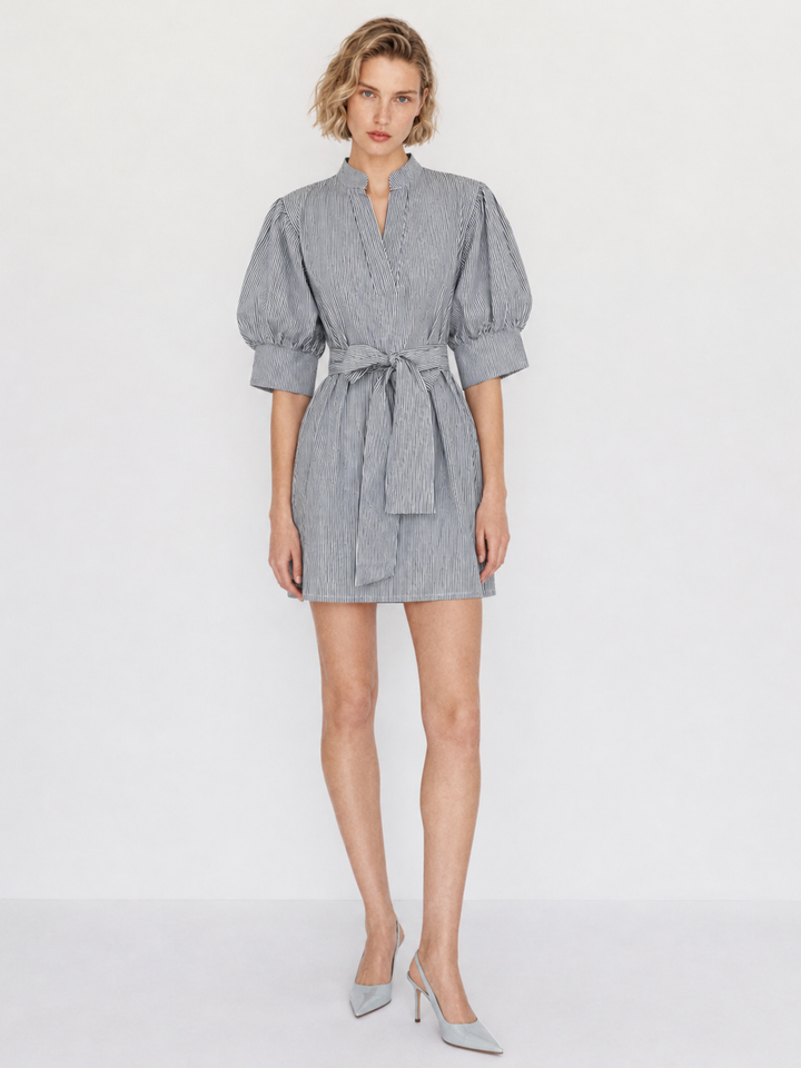 MASHA COTTON BELTED DRESS
