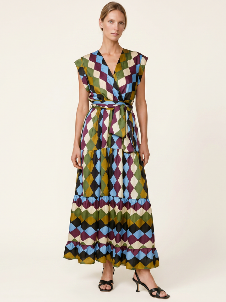 Mishal Tiered Maxi Dress