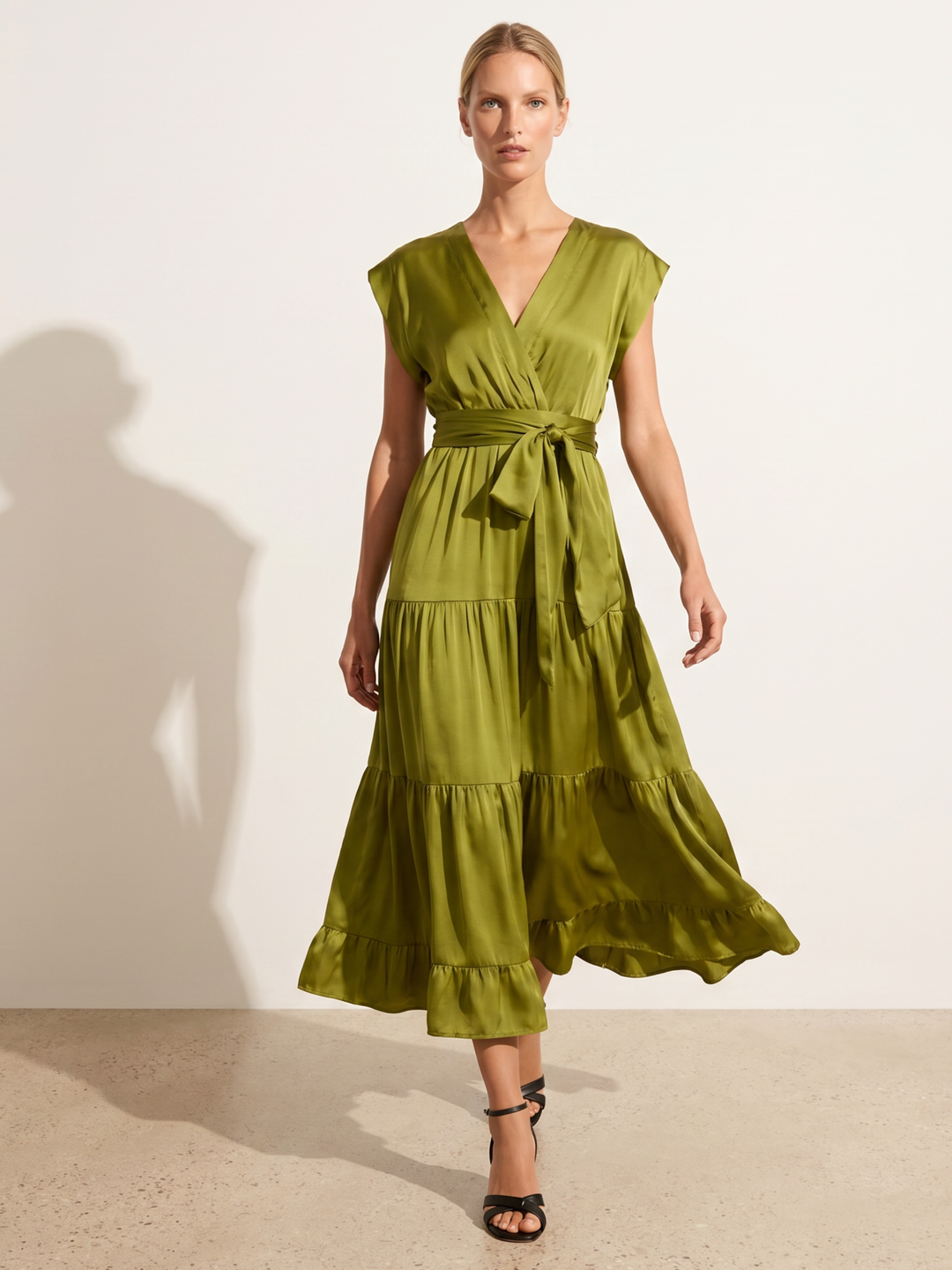 Mishal Tiered Maxi Dress