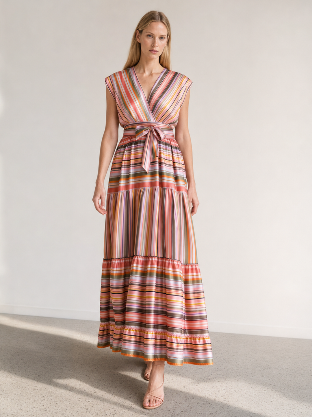 Mishal Tiered Maxi Dress