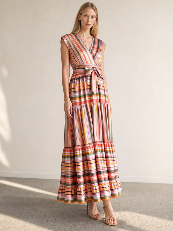 Mishal Tiered Maxi Dress