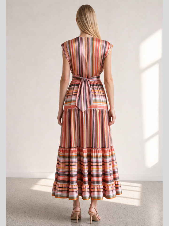 Mishal Tiered Maxi Dress