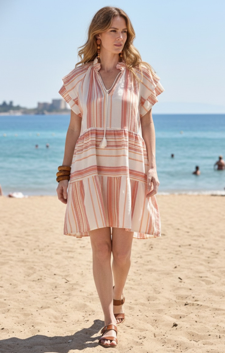 The Hansel Cotton Tiered Dress