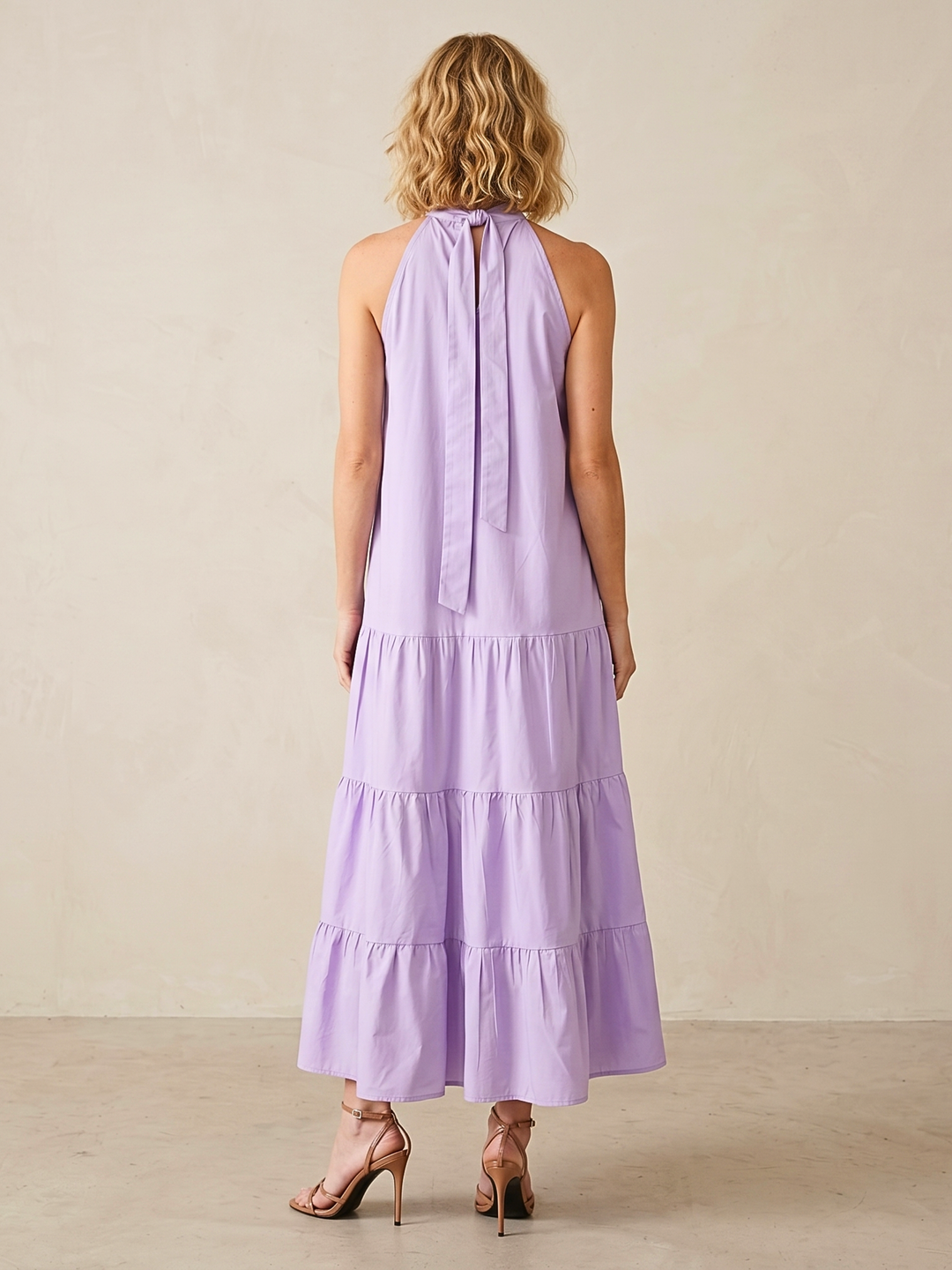 ROBERTA HALTER MAXI DRESS