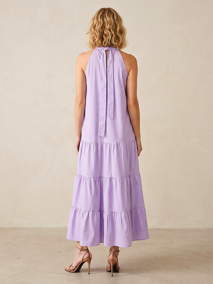 ROBERTA HALTER MAXI DRESS