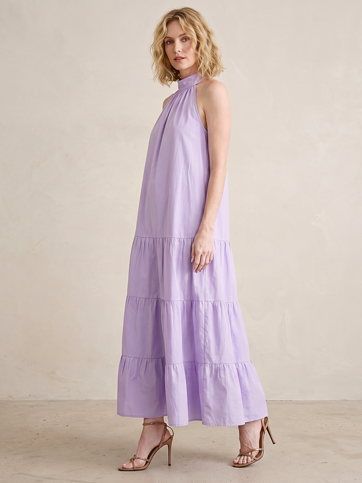 ROBERTA HALTER MAXI DRESS