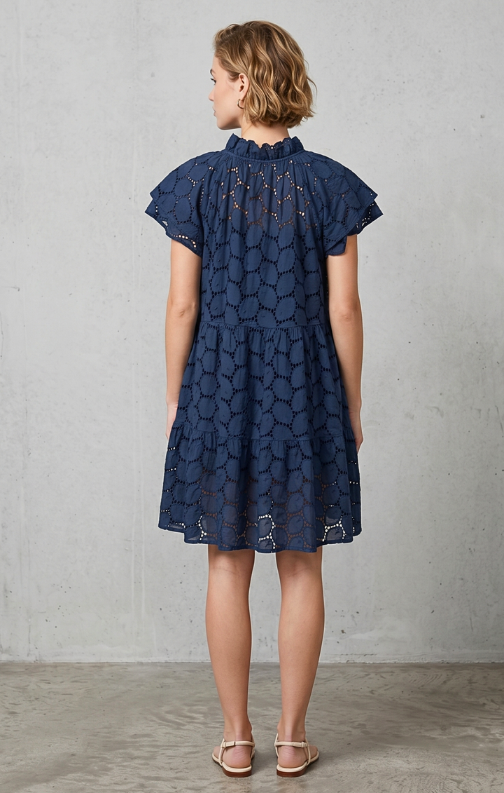 JULIA MINI EYELET DRESS