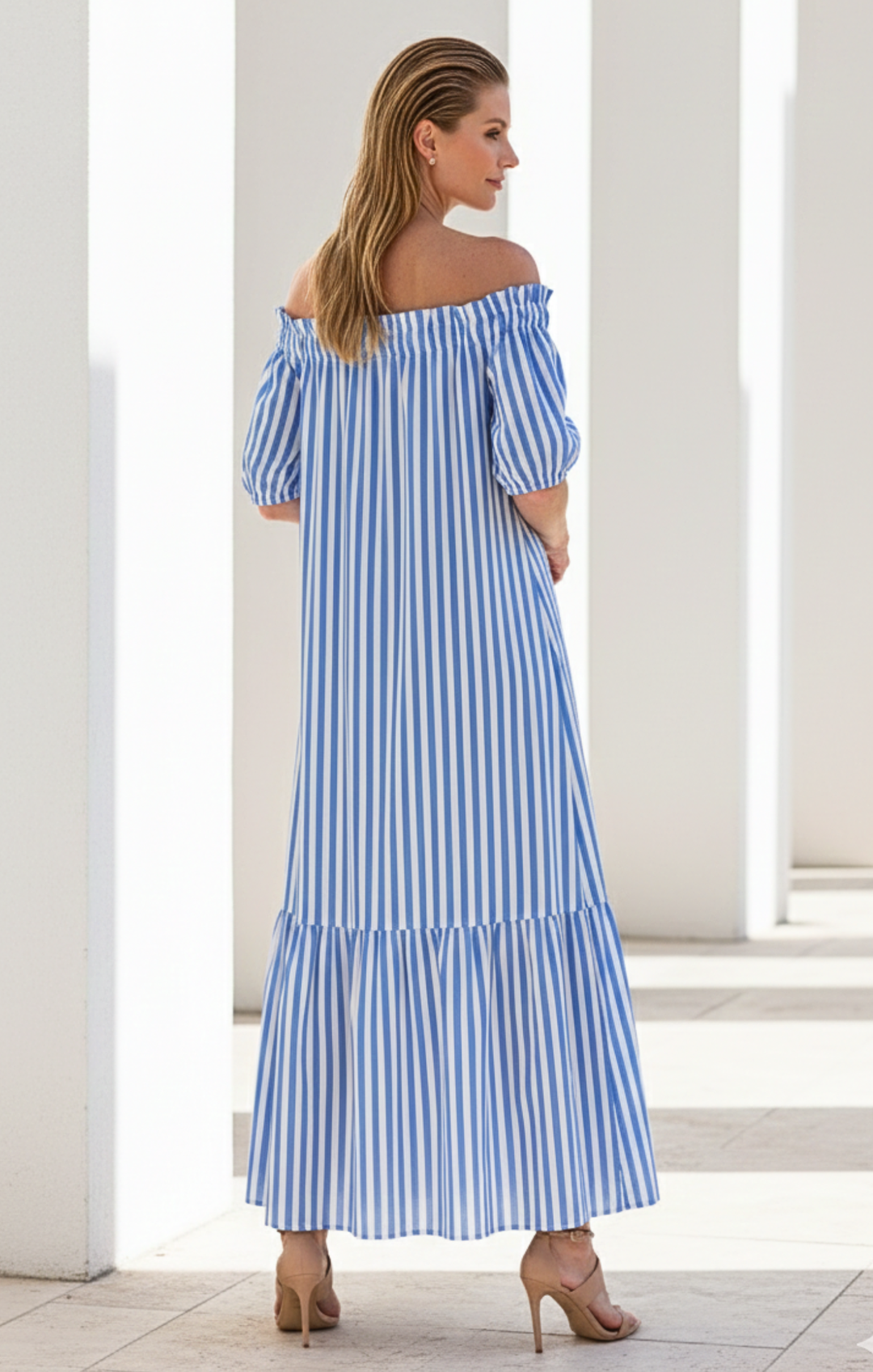 Aria Off-The-Shoulder Maxi Dress
